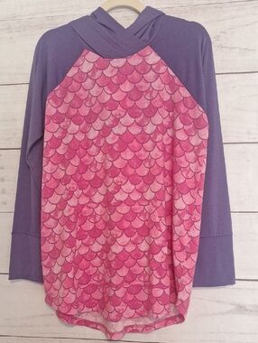 NWT LuLaRoe Mermaid-Scale Amber Hoodie 🧜‍♀️
